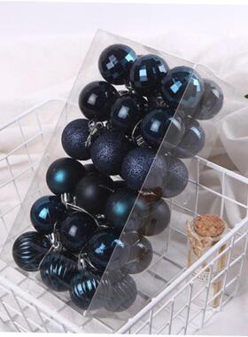 36PCS Christmas balls set 4cm Christmas decorations圣诞球