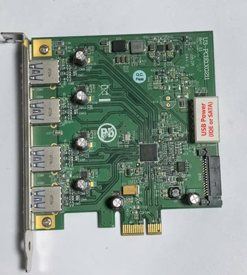 议价拆机卡，台湾映奥IOI图像采集卡U3-PCIE1XG211扩