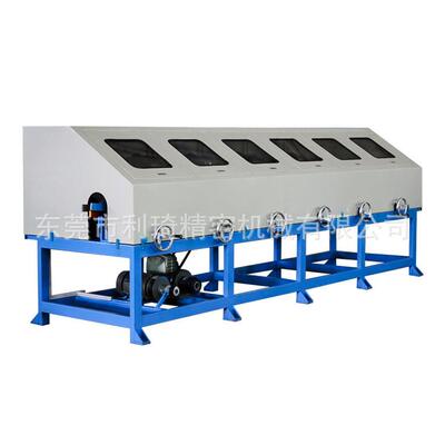 五金圆管自动抛光机钣金件金属去毛刺机金属外圆砂光机除锈打磨机