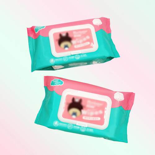Baby Wipes, Thickened Draw-Type with Lid, for Hands and Mout