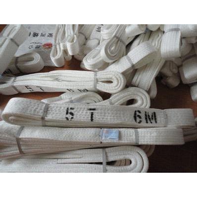 扁平吊装带吊绳酸洗尼龙白色起重吊装带扁平吊带吊车带5-20吨包邮
