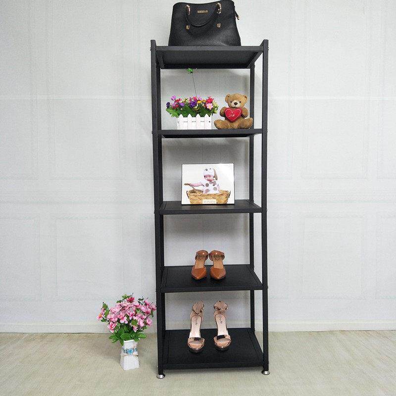 包架服装店鞋架多层置物架铁艺层板架鞋帽架饰品展示货架展柜