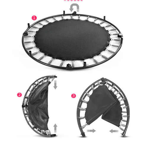 trampoline折叠蹦床蹦床 护 儿童带网蹦床儿童跳跳床小家用户外蹦