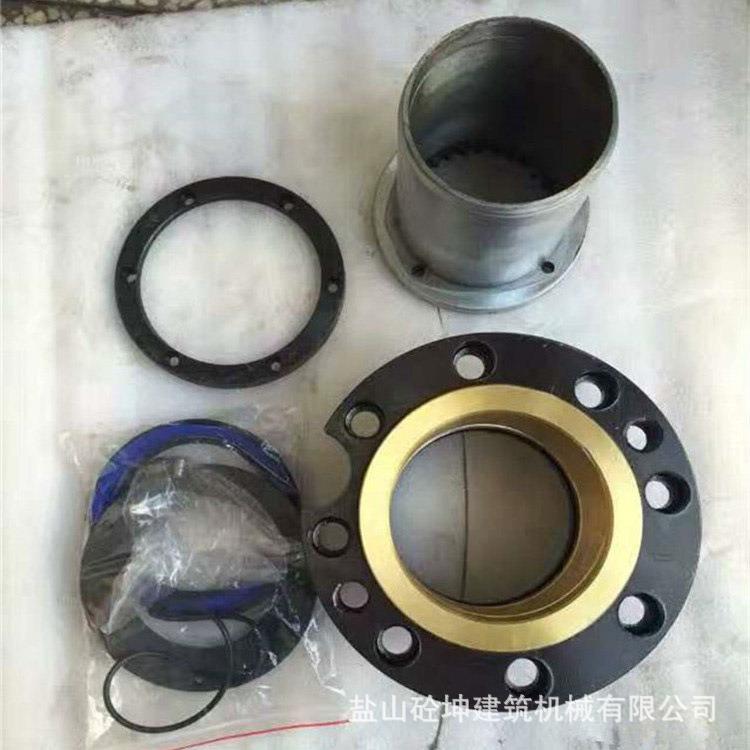 三一中联泵车小端轴承座小端后支撑小端座总成S管大端镀铬套