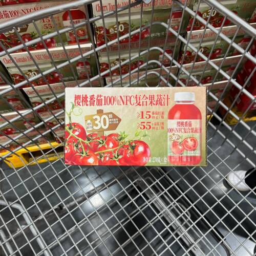 山姆会员零食代购Unif樱桃番茄NFC复合果蔬汁鲜果榨汁饮料