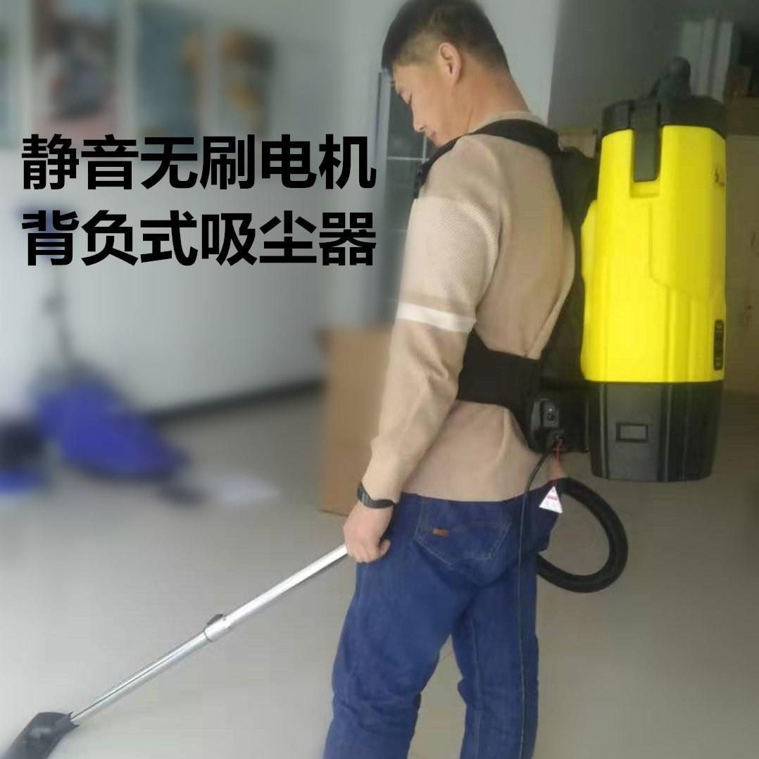 飞机物业保洁电影院用锂电版背负式吸尘器DPL-5大功率无刷新款