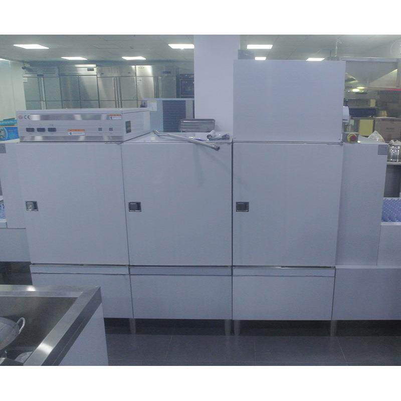 商用洗碗机酒店食堂通道全自动长龙式洗碗机江浙沪免费送货安装