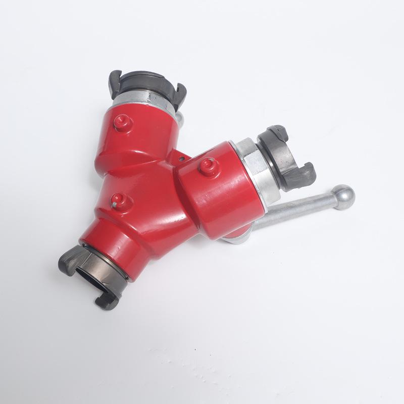 森林消防分水器 内涨式二分三分快速分水器高压消防分水器
