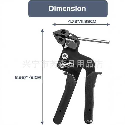 扎紧钢带件套简单式器带自锁钳工打不锈钢便捷包机带机具 收紧106