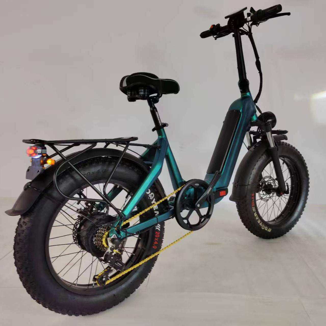 20寸折叠EBIKE电动越野自行车20英寸出口海外两轮电动自行车