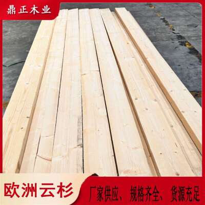欧洲云杉木装饰龙骨FSC认证木材38mm厚高等级青少年儿童家具用料