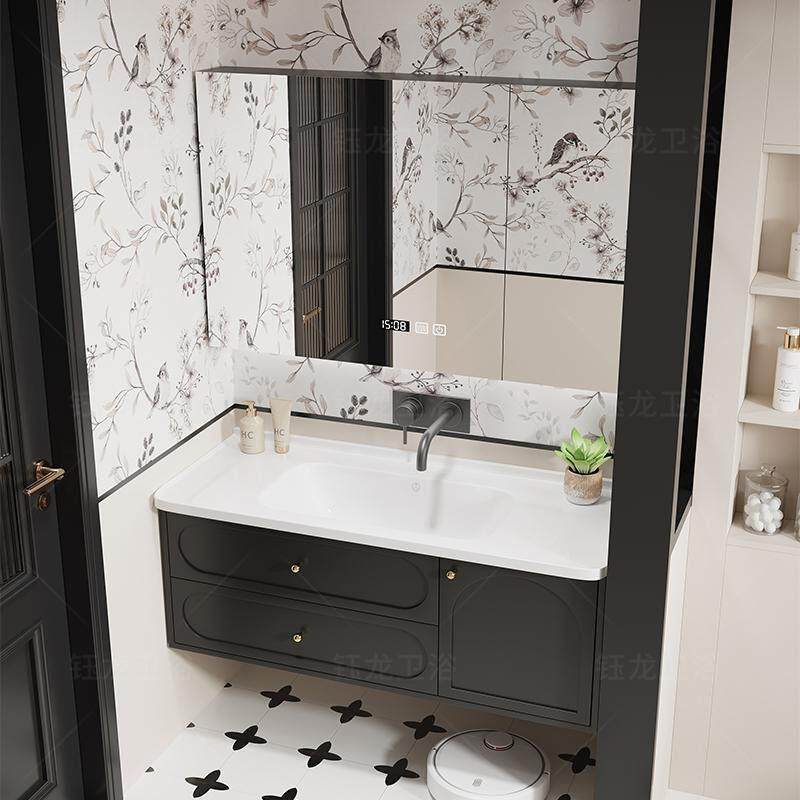 入墙式暗装龙头浴室柜轻奢陶瓷一体洗漱台盆卫生间洗脸洗手盆组合,家装主材,浴室柜组合,淘宝优惠券,粉丝福利购,淘宝优惠卷