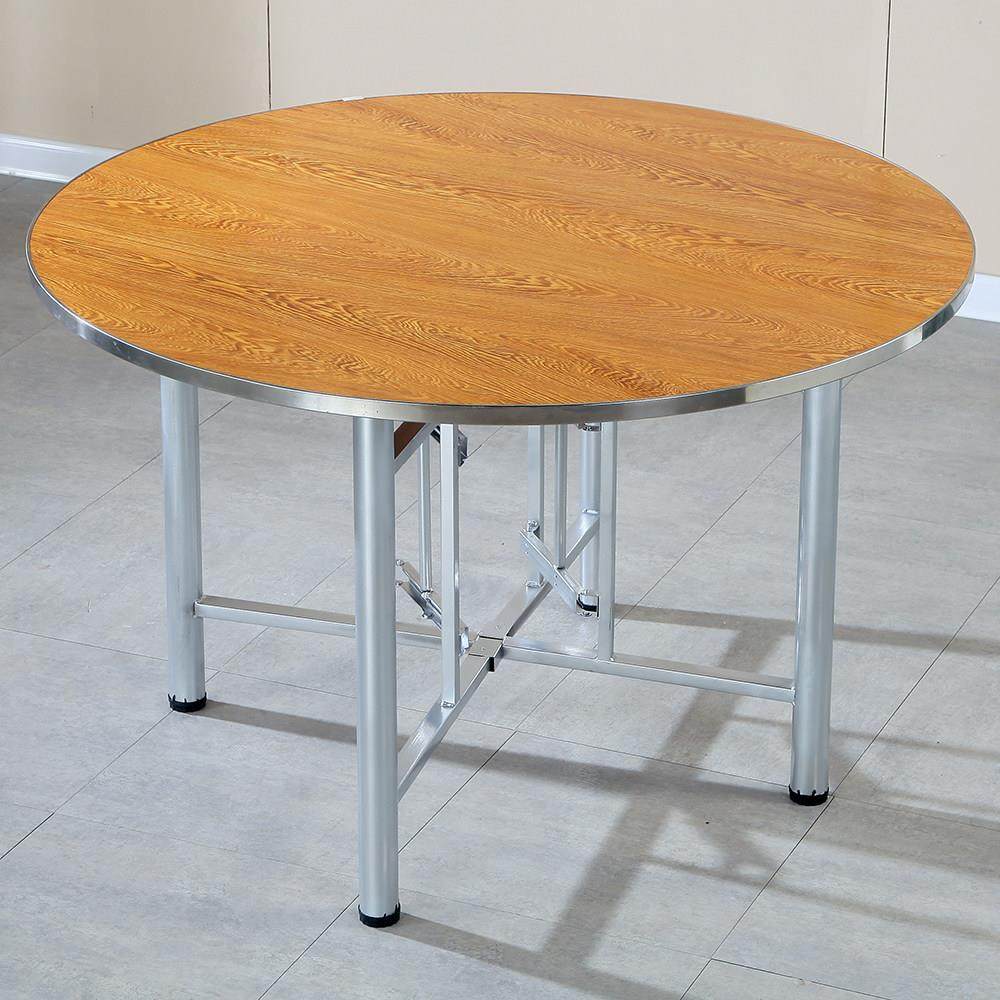 大圆桌圆桌面玻璃转盘折叠桌架餐桌饭桌食堂家用宴席酒店圆形桌子,住宅家具,板木餐桌,淘宝优惠券,粉丝福利购,淘宝优惠卷