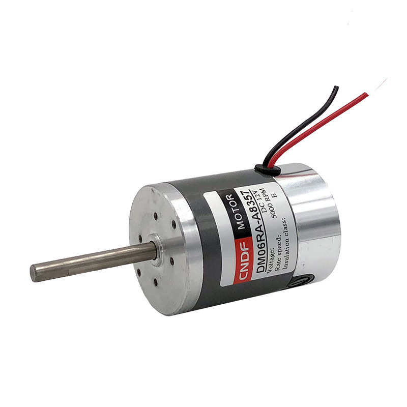 棉花糖用电机DM06R永磁直流高速电机可调速可换碳刷12V5000转