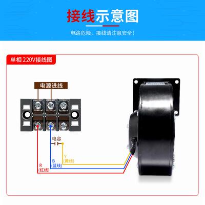 130/150FLJ1/0/5/17/15/7380/220V小型抽风机工频离心鼓风机优创