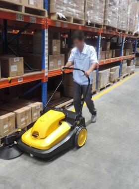 库房扫地机手推式清扫车洁乐美CJS70-1车间水泥地面吸尘除尘设备