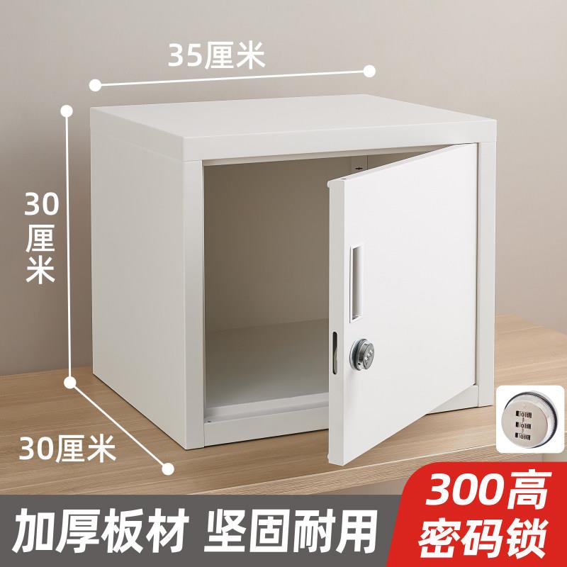 密码锁单门小型文件柜食品添加剂专用柜双锁资料柜不锈钢储物箱子