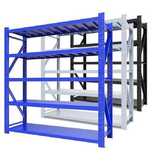 雅特尔5层轻型仓储货架1000*500*2000储物抗压钢架商用隔层