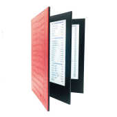 酒吧发光酒水单 发光菜单本 现货批发4面A4发光酒水牌 发光点单本