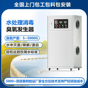 飞立污水处理臭氧发生器工业养殖污水杀菌脱色水冷式臭氧发生器