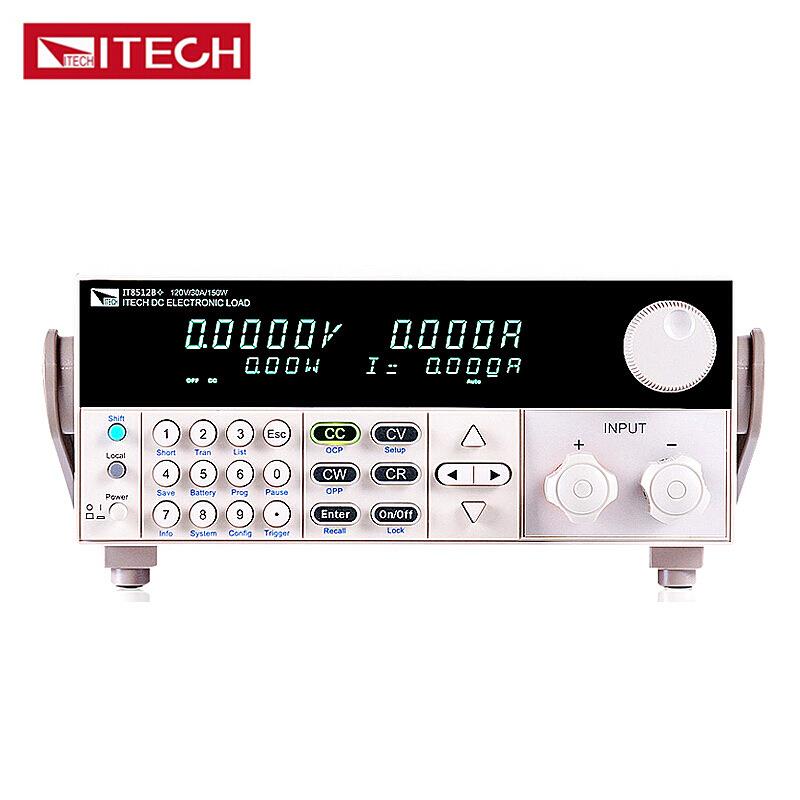 艾德克斯IT8512B+可编程直流电子负载500V/15A/300W电池测试系统