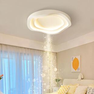 卧室灯北欧极简浪漫温馨房间吸顶灯现代简约网红奶油风婚房主卧灯