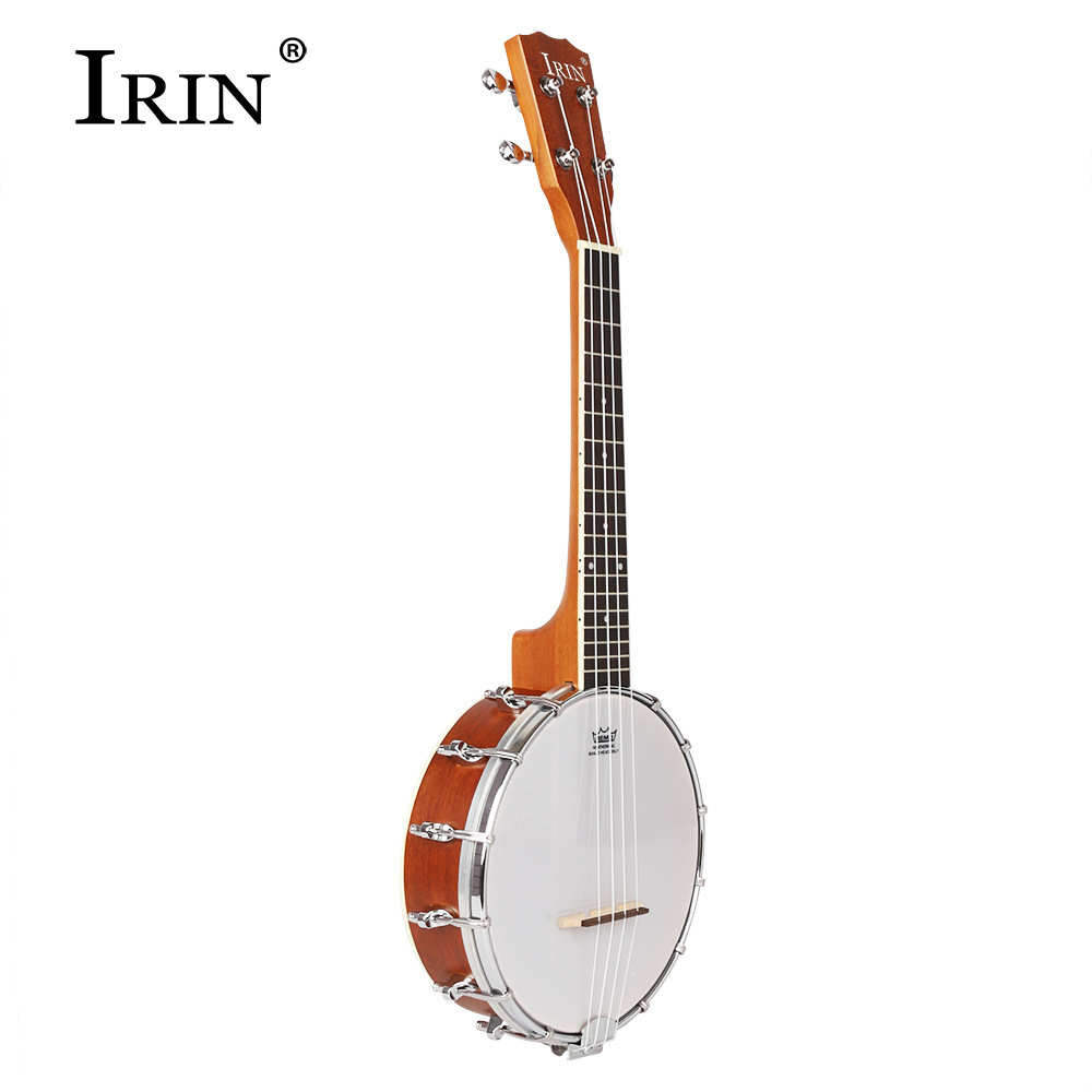 IRIN四弦小班卓琴西洋民族乐器沙比利玫瑰木练习演奏斑鸠琴纯手工