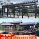 户外防腐木实木学校文化长廊室外廊亭庭院公园连廊景观葡萄架廊架