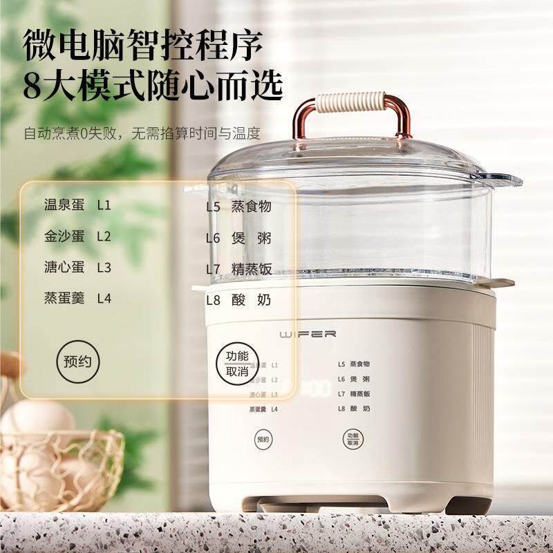 迷你煮蒸蛋器自动断电蛋小型家用电火锅煮BE-DGNZC粥功多能宿舍锅