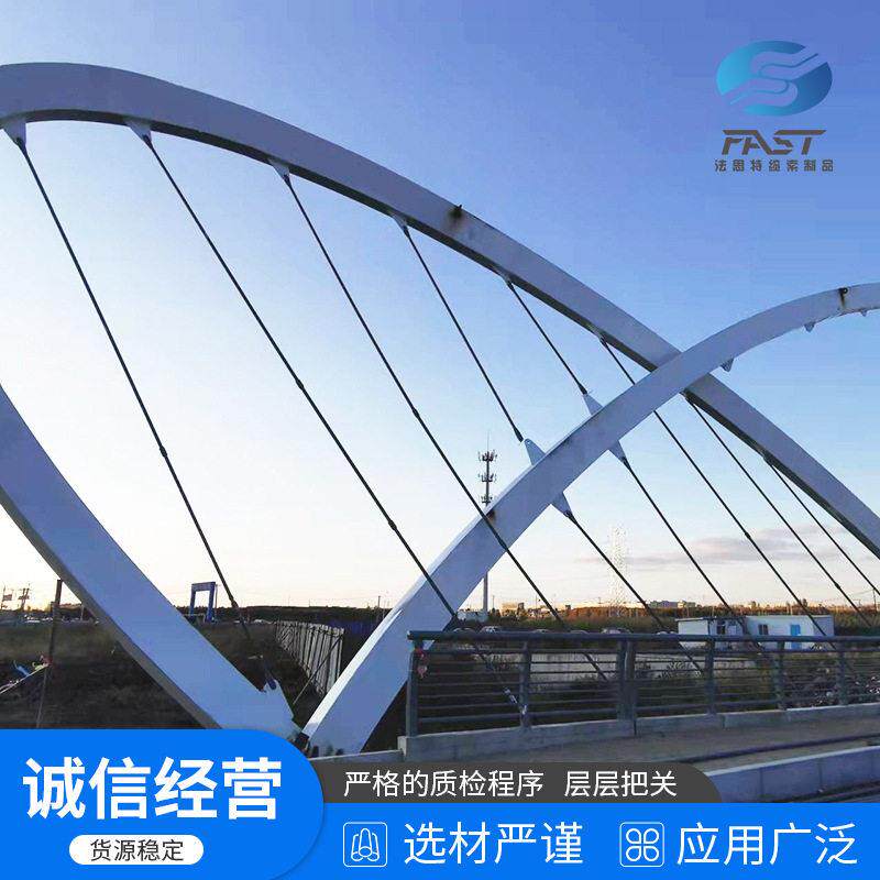 江苏桥梁钢结构桥梁斜拉索人行天桥吊装钢结构bridgestaycable
