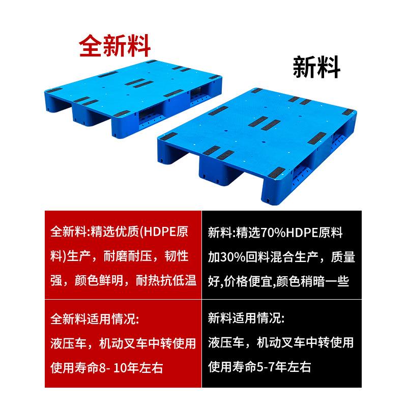 塑防料托盘叉车板工业仓库托仓板货架潮板SMW栈板平板川字卡板垫