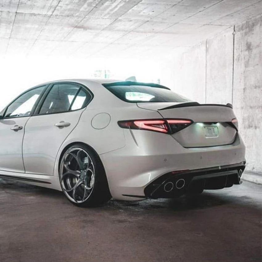 适用阿尔法罗密欧朱丽叶 Giulia 2015+尾翼定风翼外饰改装