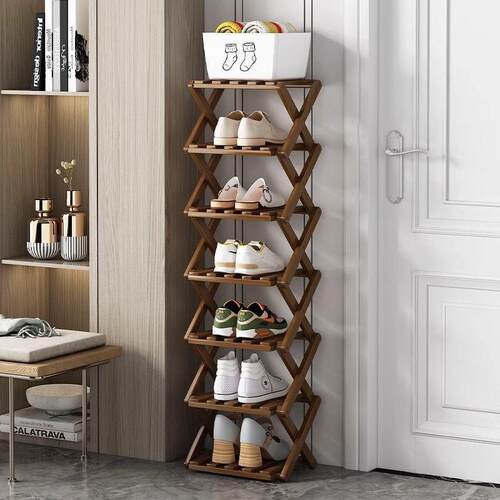 New multi-level shoe rack for home use, perfect for organizi