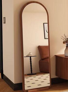 网红身镜镜穿家用落地镜DWX简约高全清衣挂墙壁挂女生卧室试穿衣