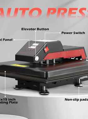 YF65A15自动烫画机Auto heat press machine自动热转印机