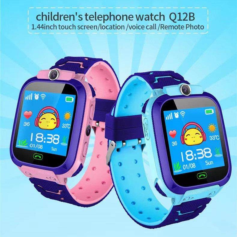 Kids Smart Watch 2/4G Sim Card LBS Tracker SOS Camera Childr