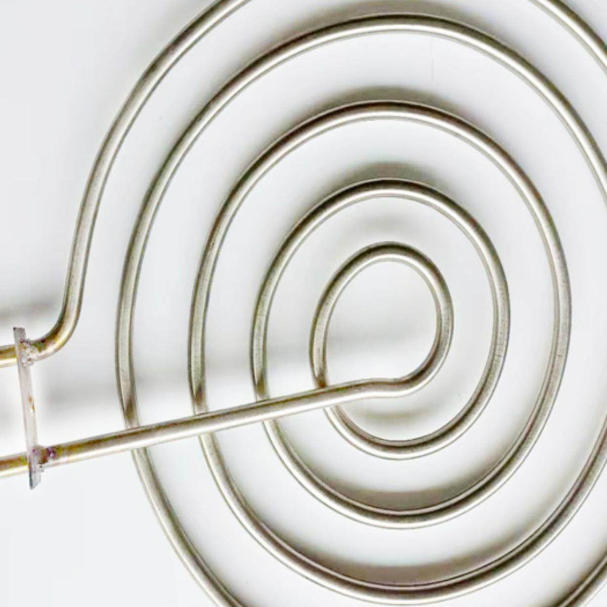 蚊香型烧烤炉烤肉电热管干烧加热管炸锅圆盘形管5圈带支架380v,五金/工具,电热管,淘宝优惠券,粉丝福利购,淘宝优惠卷