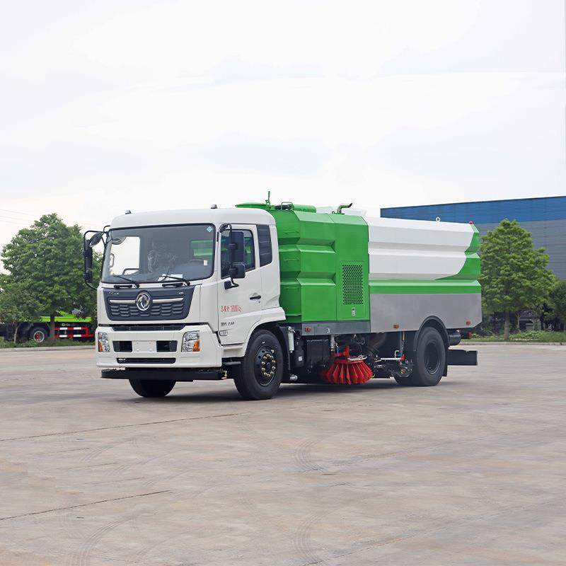 东风天锦洗扫车大型18吨道路清扫车多功能高压路面冲洗车 可出口
