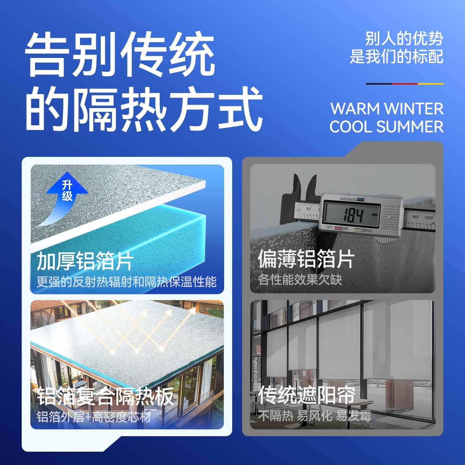 隔热板屋顶外墙泡沫保温板阳光房楼吊顶耐高温防火阻燃铝箔挤塑板