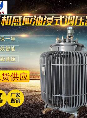 三相油浸式调压器电机380V/0～650VTSJA-315KVA变压器节能可调