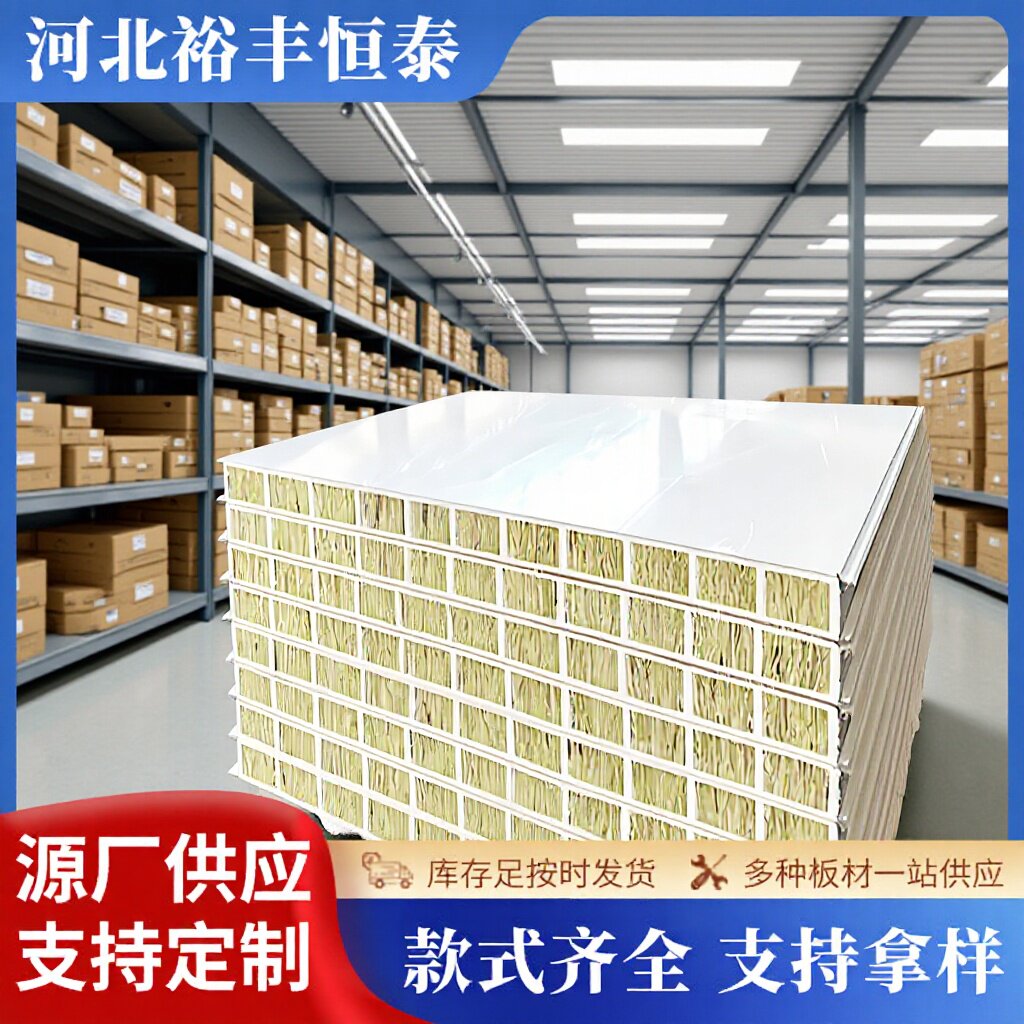 无尘车间岩棉净化板保温隔热