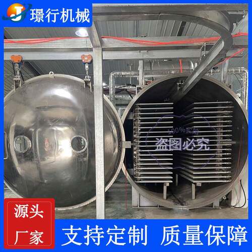 榴莲菠萝蜜干真空冷冻干燥机全自动真空冻干机银耳羹真空冷冻机