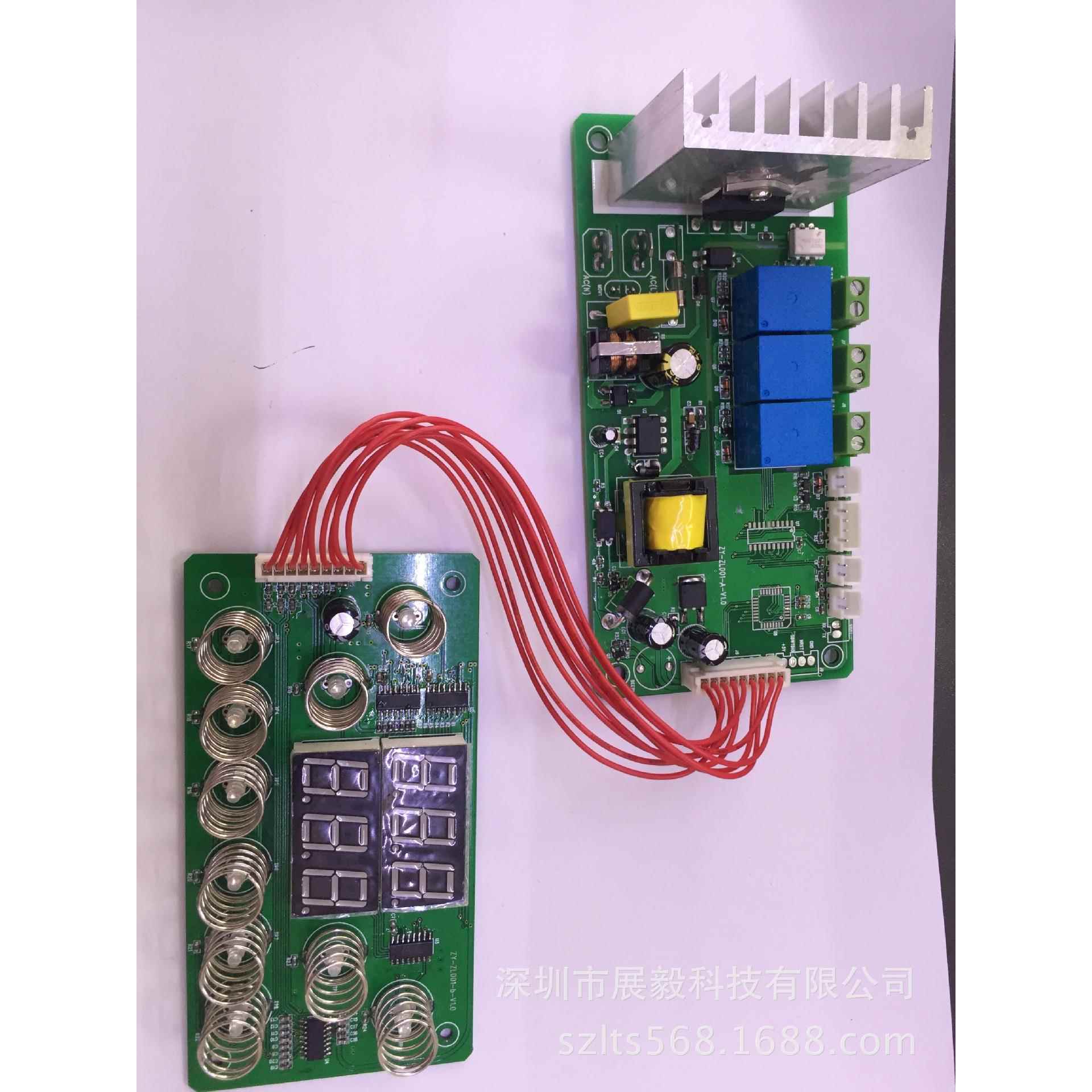 开发工业电磁加热控制板 单片机工业控制设计 电路板开发发