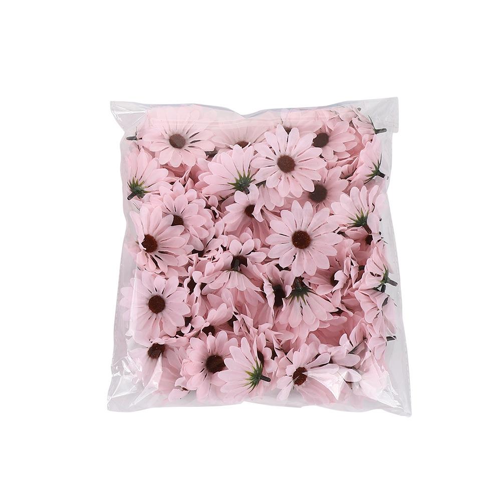 仿真洋甘菊花头婚礼摄影拍摄绢布小花朵道具手工发簪服装配件