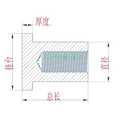 模具配件KO柱/强拉/拉尾直径25/30/35/45