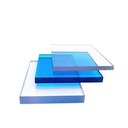 加厚pc耐力板透明实心2mm3mm5mm聚碳酸酯板采光瓦雨棚板 pc阳光板