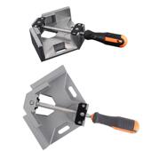 90度铝合金直角固定夹单柄快速夹木板玻璃固定夹具 单双手柄