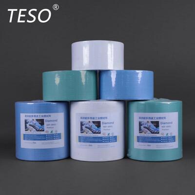 白色无尘大卷擦拭纸61001 厂家销售擦拭纸 工业无尘纸擦拭纸