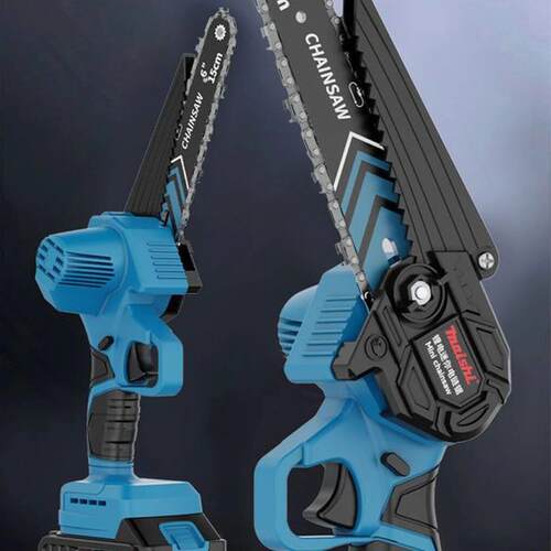 8 Inch Brushless Electric Chain Saw Cordless Woodworking