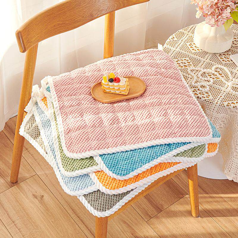 学生坐垫屁垫椅子垫凳子垫家用餐椅办公室久坐防滑座椅垫简约舒适